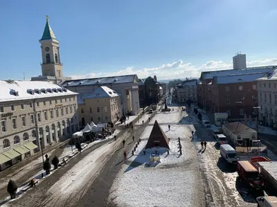 Hotel Am Markt im Winter