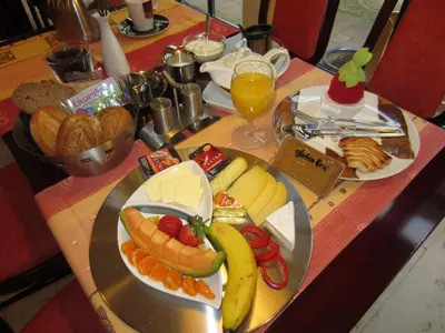 Essen im Hotel oder in der Nähe