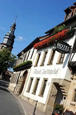 Das Gebäude in dem sich das Hotel befindet