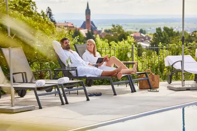 Gäste, die in der Unterkunft Wiedemann's Weinhotel übernachten