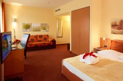 Ein Bett oder Betten in einem Zimmer der Unterkunft Wessinger