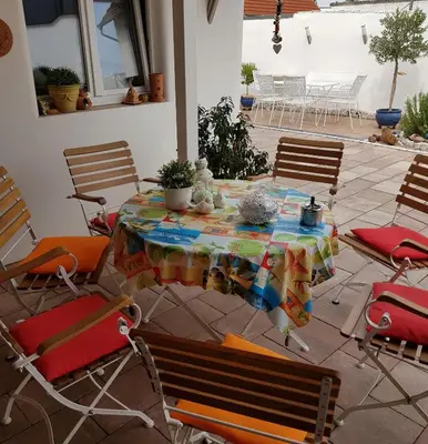 Grundriss der Unterkunft Ferienwohnungen wie im Süden Großostheim