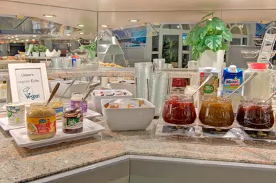 Essen im Hotel oder in der Nähe