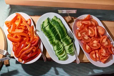 Essen im Hotel oder in der Nähe