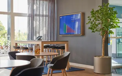 TV/Unterhaltungsangebot in der Unterkunft Holiday Inn Express Frankfurt Airport by IHG