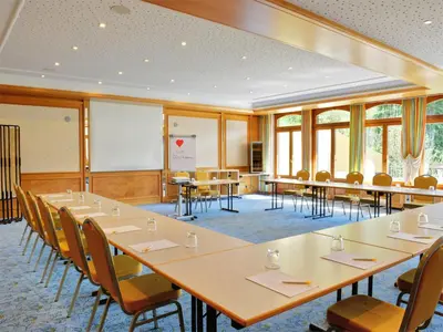 Der Geschäftsbereich oder Konferenzraum in der Unterkunft Ringhotel Mönch`s Waldhotel
