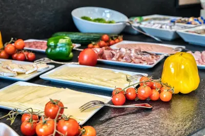 Essen im Hotel oder in der Nähe
