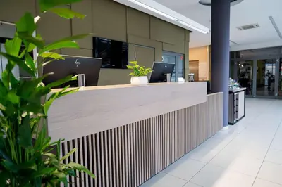 TV/Unterhaltungsangebot in der Unterkunft Lanzcarré Hotel Mannheim, a member of Radisson Individuals