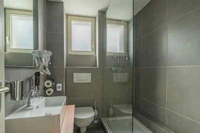 Ein Badezimmer in der Unterkunft Hotel Gute Hoffnung Pforzheim