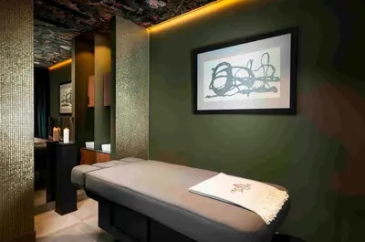 Ein Bett oder Betten in einem Zimmer der Unterkunft FAVORITE Parkhotel I Spa - Business - Fine Dining
