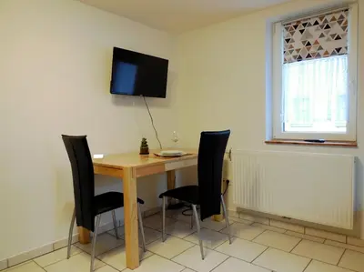 TV/Unterhaltungsangebot in der Unterkunft Ferienzimmer Gersprenztal