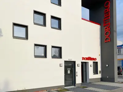 Das Gebäude in dem sich das Hotel befindet