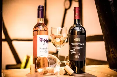 Getränke in der Unterkunft Ferienwohnung Casa del Vino
