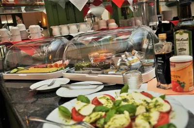Essen im Hotel oder in der Nähe