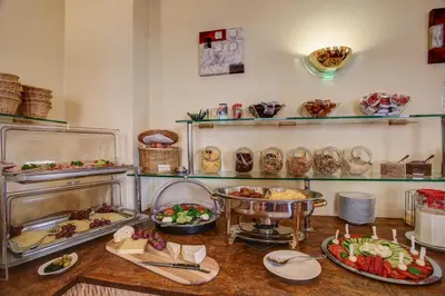 Essen im Hotel oder in der Nähe