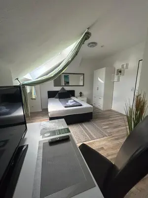 Ein Bett oder Betten in einem Zimmer der Unterkunft Hotel Hasselberg
