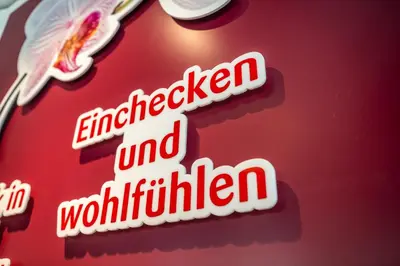 Ein Zertifikat, Auszeichnung, Logo oder anderes Dokument, das in der Unterkunft Serways Hotel Bruchsal West ausgestellt ist