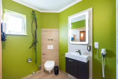 Ein Badezimmer in der Unterkunft Hotel Ziegelruh
