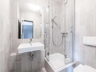 Ein Badezimmer in der Unterkunft B&B HOTEL Rastatt