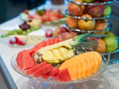 Essen im Hotel oder in der Nähe