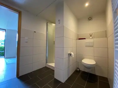 Ein Badezimmer in der Unterkunft Apartment am Kaffelstein - mit Terrasse