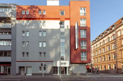 Das Gebäude in dem sich das Hotel befindet