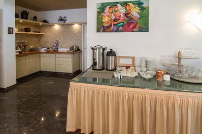 Küche/Küchenzeile in der Unterkunft Hotel Maurer