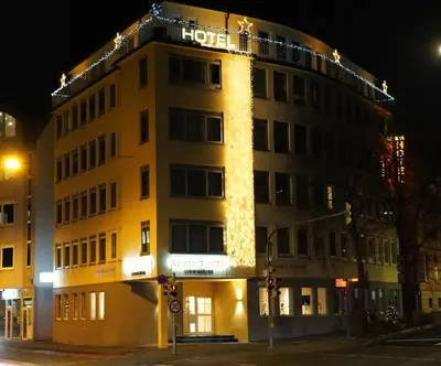 Das Gebäude in dem sich das Hotel befindet