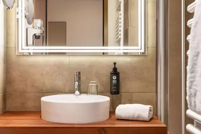 Ein Badezimmer in der Unterkunft Amedia Plaza Speyer, Trademark Collection by Wyndham