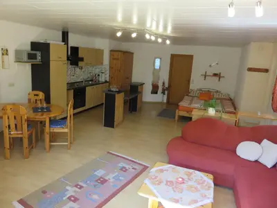 Küche/Küchenzeile in der Unterkunft Ferienwohnungen Haus Albert