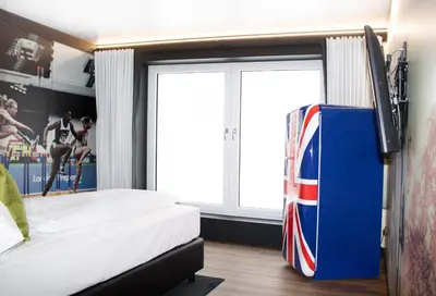 Ein Bett oder Betten in einem Zimmer der Unterkunft OBD Hotel by WMM Hotels