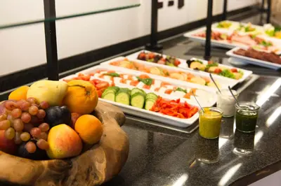 Essen im Hotel oder in der Nähe
