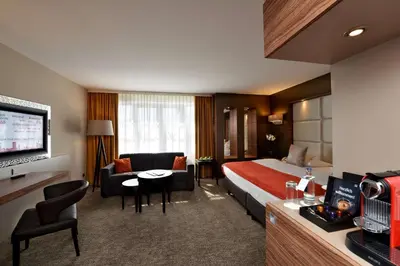 Küche/Küchenzeile in der Unterkunft Best Western Plus Delta Park Hotel