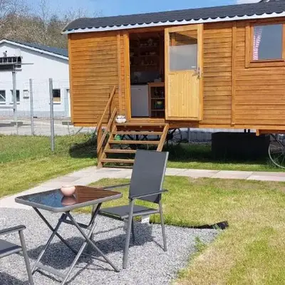 Urlaub im Bauwagen