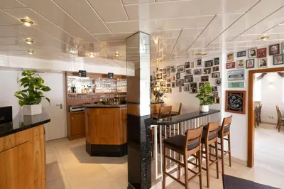 Küche/Küchenzeile in der Unterkunft Hotel Bär