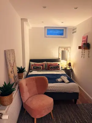 Ein Bett oder Betten in einem Zimmer der Unterkunft Miltenberg Moments Ferienwohnung