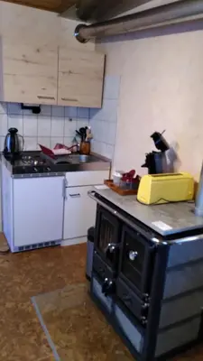 Küche/Küchenzeile in der Unterkunft Fewo Frank