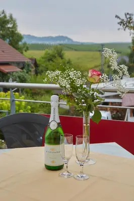Getränke in der Unterkunft Flair Hotel Landgasthof Roger
