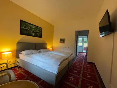 TV/Unterhaltungsangebot in der Unterkunft Hotel Kull von Schmidsfelden