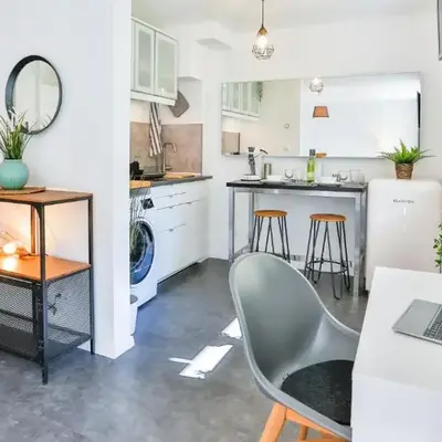 Studio HIRSCH56 - Zentral-Ruhig-Terrasse-Netflix