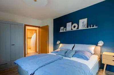 Ein Bett oder Betten in einem Zimmer der Unterkunft Laura‘s Heimat