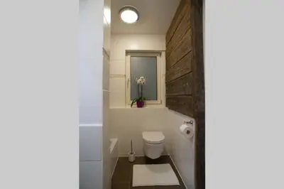 Ein Badezimmer in der Unterkunft Wohnung im Herzen von Ludwigsburg