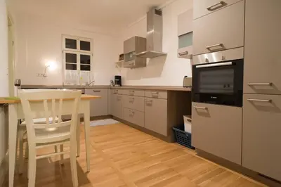 Küche/Küchenzeile in der Unterkunft Wohnung im Herzen von Ludwigsburg