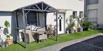 Ein Garten an der Unterkunft Ferienwohnung Bernhard
