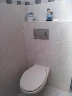 Ein Badezimmer in der Unterkunft Kakteengarten