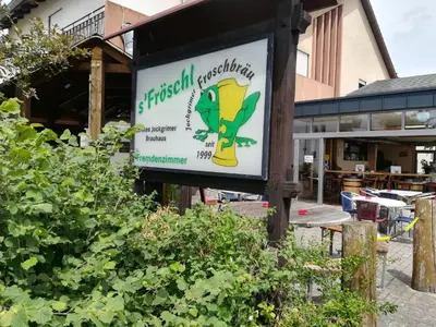 Ein Zertifikat, Auszeichnung, Logo oder anderes Dokument, das in der Unterkunft Brauhaus Fröschl ausgestellt ist