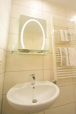 Ein Badezimmer in der Unterkunft Mainzimmer - Business Apartments