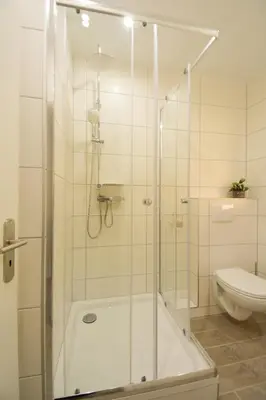 Ein Badezimmer in der Unterkunft Mainzimmer - Business Apartments