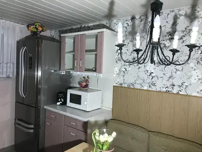 Küche/Küchenzeile in der Unterkunft Ferienwohnung Natali