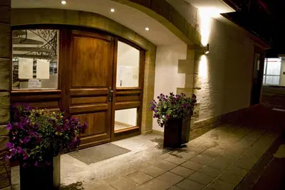 Eine Fassade oder ein Eingang zu Hotel Burg Breuberg